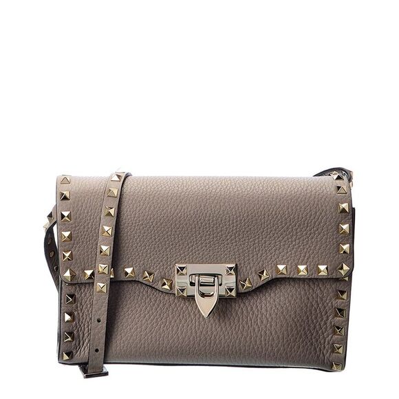 Valentino Rockstud Small Grainy Leather Crossbody - Picture 1 of 5